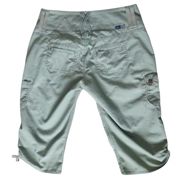Beau Green/Brown Cargo Shorts - 4P - Picture 7 of 14